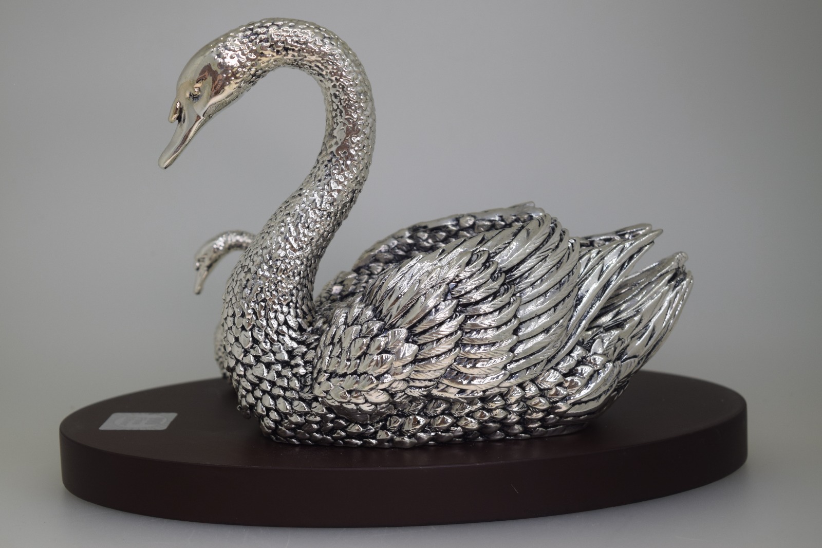 Suraj Bhan Jewellery Hub - 999 Silver Plated Swan Idol